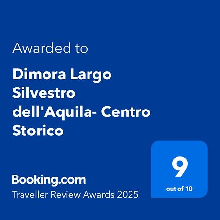 Dimora Largo Silvestro Dell'Aquila- Centro Storico Villa Buitenkant foto